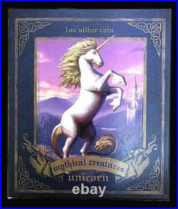 2013 Tuvalu $1 Mythical Creatures 1 oz 5-Coin Colorized Silver Proof Set withBox 2013 Tuvalu $1 Mythical Creatures 1 oz 5-Coin Colorized Silver Proof Set withBox