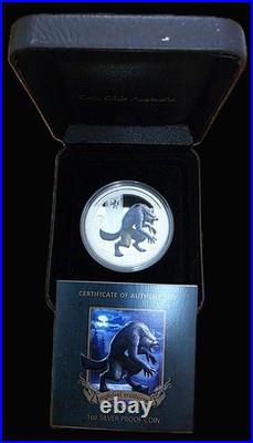 2013 Tuvalu $1 Mythical Creatures 1 oz 5-Coin Colorized Silver Proof Set withBox 2013 Tuvalu $1 Mythical Creatures 1 oz 5-Coin Colorized Silver Proof Set withBox
