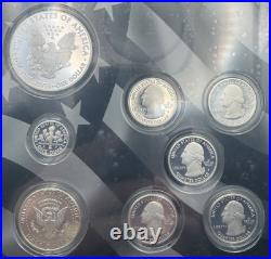 2013 United States Limited Edition Silver Proof Set With Box And Coa