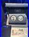 2013-W 2013W American Silver Eagle West Point 2 Coin Proof & Reverse Set Box S40