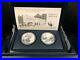 2013 W AMERICAN EAGLE REVERSE PROOF & ENHANCED 2 COIN WEST POINT SET WithBOX/COA