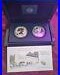 2013-W- American Silver Eagle West Point 2 Coin Proof & Reverse Set Box. Clean