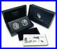 2013-W Reverse Proof & Enhanced Silver Eagle 2 Coin West Point Set With Box/COA