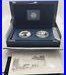 2013 W Reverse Proof & Enhanced Silver Eagle 2 Coin West Point Set With Box/coa