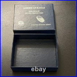 2013-W U. S. Mint American Eagle Silver One Ounce Proof Coin with Box