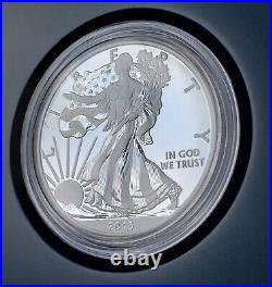 2013-W, WEST POINT Proof Silver Eagle 2 Coin Set with Box & COA