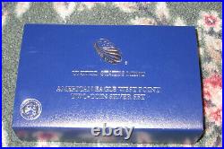 2013 W West Point $1 Silver Eagle 2 Coin Proof Set with box and COA