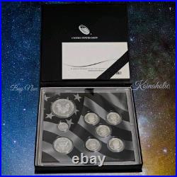 2014 LIMITED EDITION Silver Proof Set in Original Box withCOA, Beginning To Tone