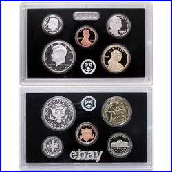 2014 S Proof Set Original Box & COA 14 Coins 90% Silver