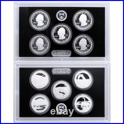 2014 S Proof Set Original Box & COA 14 Coins 90% Silver