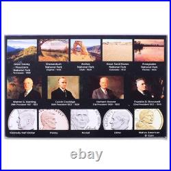 2014 S Proof Set Original Box & COA 14 Coins 90% Silver