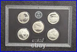 2014 S US United States Mint Silver Proof 14 Coin Set BOX OGP COA READ DESC