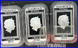 2014 Transformers 3 X 1oz. 999 Silver Proof Lenticular Coin Set withCOAs, No Box 2014 Transformers 3 X 1oz. 999 Silver Proof Lenticular Coin Set withCOAs, No Box