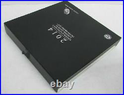 2014 United States Mint Limited Edition Silver Proof Set Box Coa Ogp