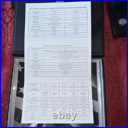 2014 United States Mint Limited Edition Silver Proof Set Complete Box Toning