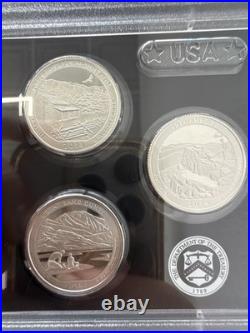 2014 United States Mint Silver Proof Set WithBox, COA