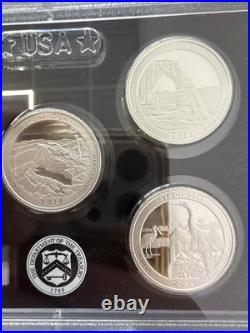 2014 United States Mint Silver Proof Set WithBox, COA