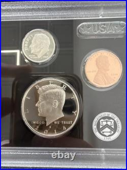 2014 United States Mint Silver Proof Set WithBox, COA