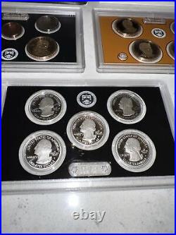2014 United States Mint Silver Proof Set With Box And COA! Free Shipping 2014 United States Mint Silver Proof Set With Box And COA! Free Shipping
