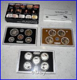 2014 United States Mint Silver Proof Set With Box And COA! Free Shipping 2014 United States Mint Silver Proof Set With Box And COA! Free Shipping