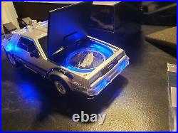 2015 $1 Back to the Future Delorean 1 oz Silver Proof Coin and Car new in box