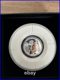 2015 1oz Silver Proof Perth Mint Captain Kirk Coin in Box with COA