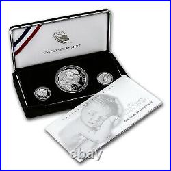 2015 3-Coin U. S. March of Dimes Silver Commem Proof Set (Box/COA) SKU#93883