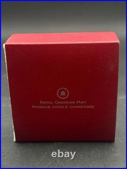 2015 Canada $15 Lunar Lotus Year of the Sheep Gold-Gilded Silver Proof BOX & COA