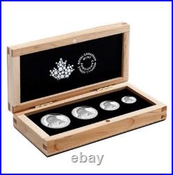 2015 Canada Bald Eagle Silver Fractional Proof Set New In Box