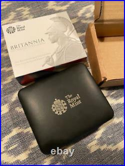 2015 Great Britain Proof Silver 1OZ Britannia. 999 Pure Collector Coin Box/ COA
