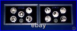 2015 S AND 2016 S 90% SILVER Proof Quarter Set- Gem Proof TWO SETS-NO Box/COA