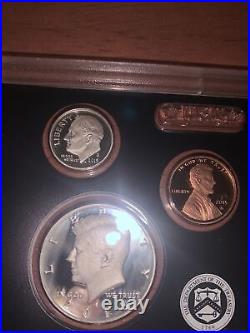 2015 S Partial SILVER Proof Set Kennedy Dime Native $1 5¢ 1¢ 5 Coins NO BOX COA