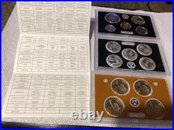 2015-S US Mint Silver Proof Set with COA & Box 14 Coins 90%