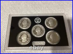 2015-S US Mint Silver Proof Set with COA & Box 14 Coins 90%
