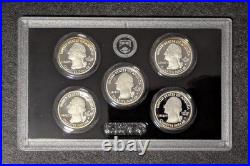 2015 S US United States Mint Silver Proof 14 Coin Set BOX OGP COA READ DESC
