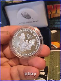 2015-W American Silver Eagle 1 oz Proof Coin OGP Box COA US Mint Gem