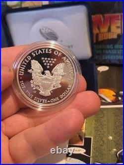 2015-W American Silver Eagle 1 oz Proof Coin OGP Box COA US Mint Gem