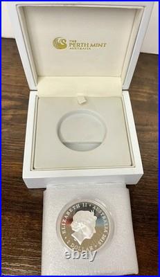 2015 Wedding 1 oz Silver Proof Coin Perth Mint Box & COA
