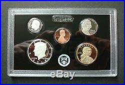 2015-s Silver Proof Set New In Sealed Shipping Box Lowest Mintage Since 1955