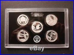 2015-s Silver Proof Set New In Sealed Shipping Box Lowest Mintage Since 1955