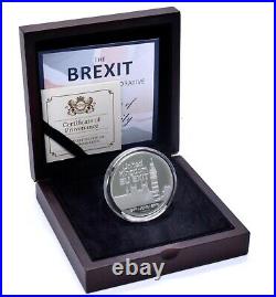 2016 Brexit Commemorative Houses of Parliament 1oz Silver Proof Coin Boxed COA