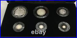 2016 Britannia Silver Proof 6 Coin Set Box And Coa
