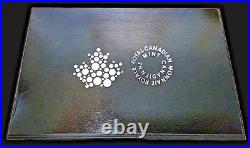 2016 Canada $20 Majestic Animals II 1 oz 5-Coin Colorized Silver Proof Set withBox