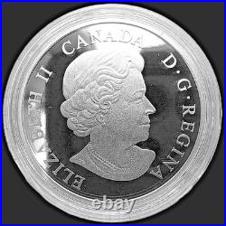 2016 Canada $20 Majestic Animals II 1 oz 5-Coin Colorized Silver Proof Set withBox