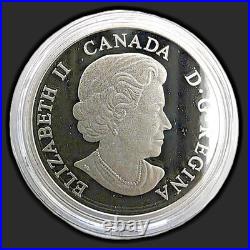 2016 Canada $20 Majestic Animals II 1 oz 5-Coin Colorized Silver Proof Set withBox