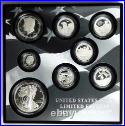 2016 Limited Edition Silver Proof Set Mint Box & COA