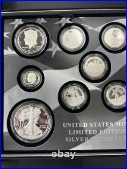 2016 Limited Edition US Silver Proof Set Complete with Box COA SK#e