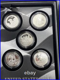 2016 Limited Edition US Silver Proof Set Complete with Box COA SK#e