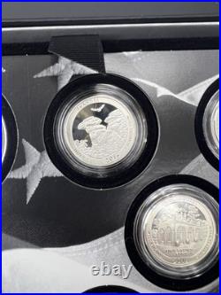 2016 Limited Edition US Silver Proof Set Complete with Box COA SK#e