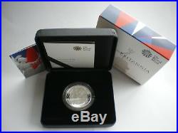 2016 Royal Mint Britannia £2 Two Pound Silver Proof 1oz Coin Box Coa